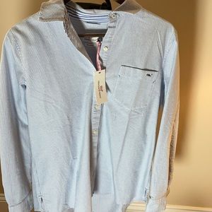 Never worn Vineyard Vines striped shirt